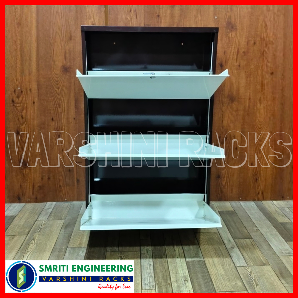 Wall Mounted Shoe Racks - 3 Shelves