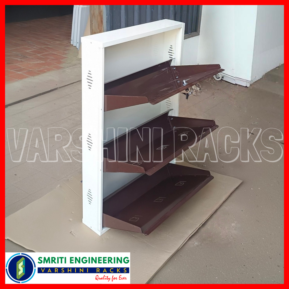Wall Mounted Shoe Racks - 3 Shelves