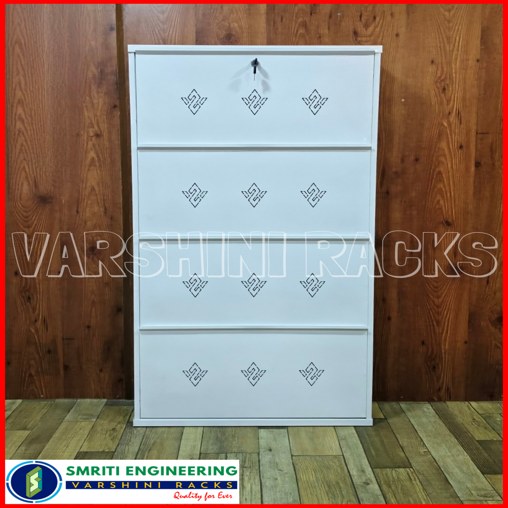 Wall Mounted Shoe Racks - 4 shelves