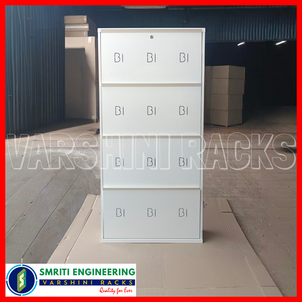Wall Mounted Shoe Racks - 4 shelves