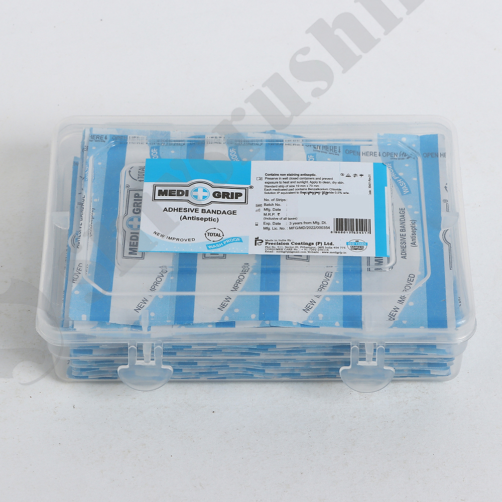 Medigrip W.Proof Bandage Tiffin - Shelf Life: 24 Months