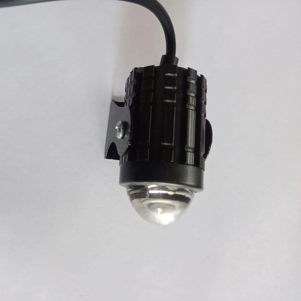 Ll 12v Led Fog Light White/yellow - Aluminum Alloy, Cylindrical, 1200 Lumens, Ip65 Rated, Dual Color