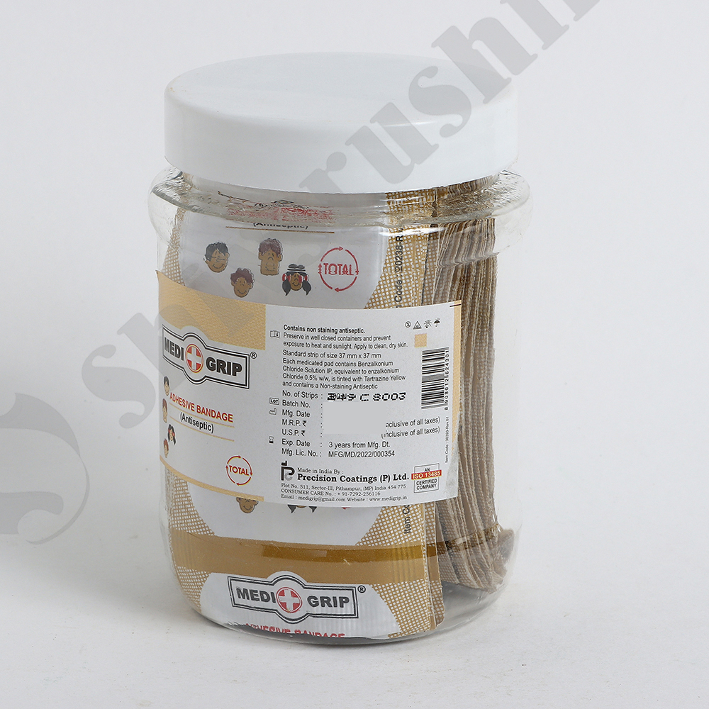 MEDIGRIP BAND ANTI TOT 3.7X3.7 JAR