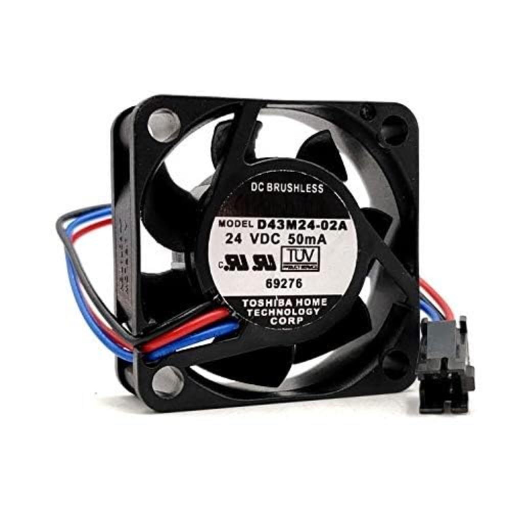 WIND ACE D43M24-02A 24V DC 50mA 4015mm Ball Bearing Industrial Axial Cooling Fan