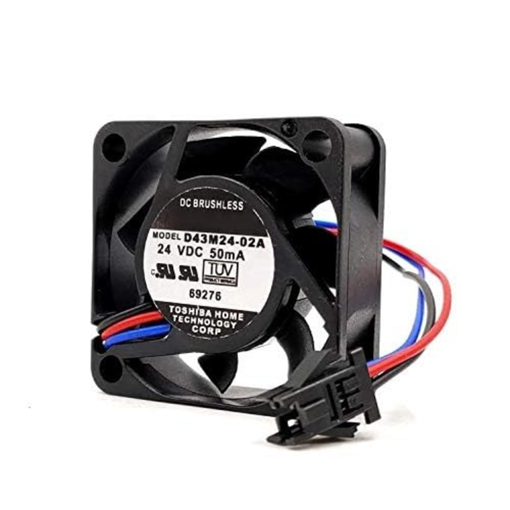 WIND ACE D43M24-02A 24V DC 50mA 4015mm Ball Bearing Industrial Axial Cooling Fan