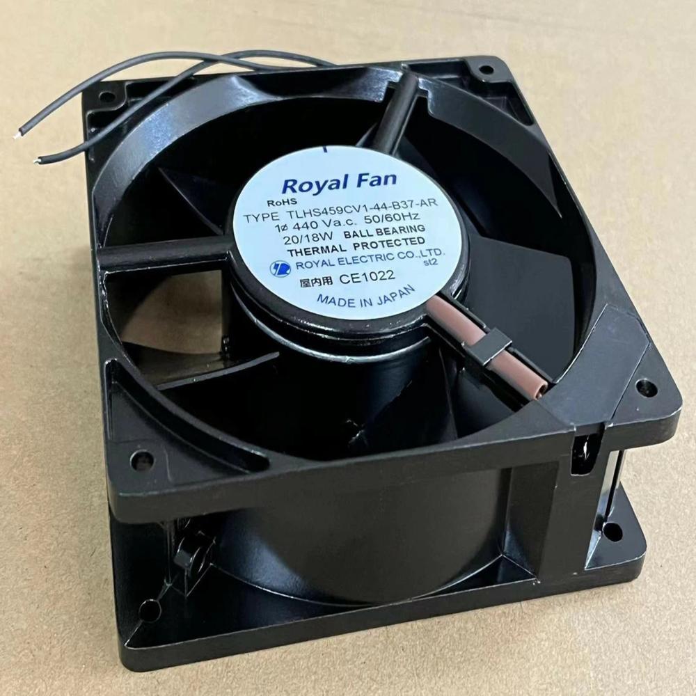 ROYAL FAN TLHS459CV1-44-B37-AR 440V AC 20/18W 12038mm Ball Bearing Industrial Axial Cooling Fan