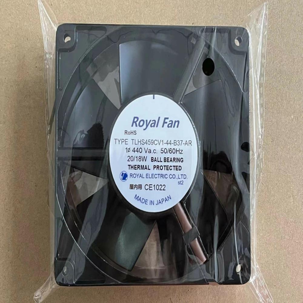 ROYAL FAN TLHS459CV1-44-B37-AR 440V AC 20/18W 12038mm Ball Bearing Industrial Axial Cooling Fan