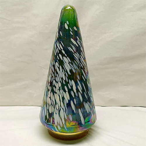 Chena Finish Tree Lid Candle Holder