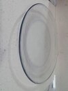 Glass Dining Plate