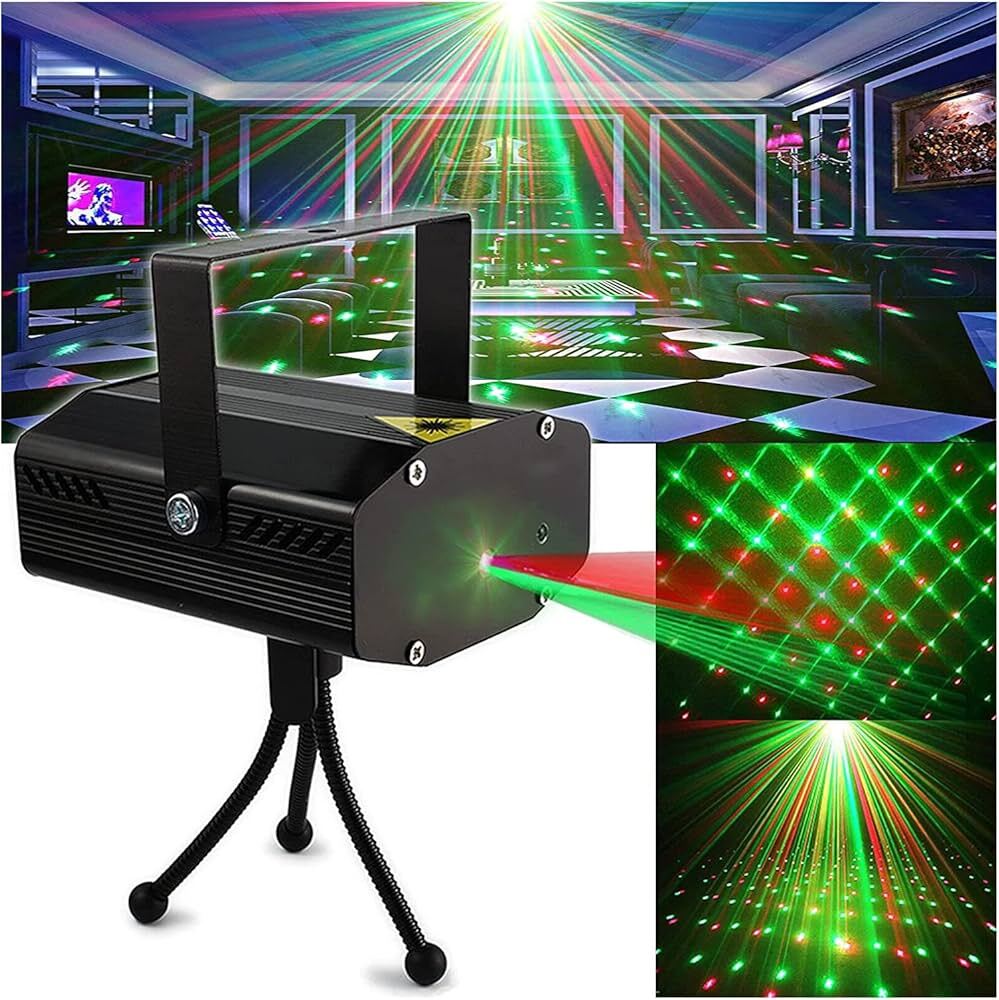 Laser Stage Lighting - Color: Black