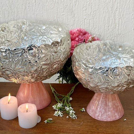 Brass Fruit Bowl - Color: Silver (Bowl)