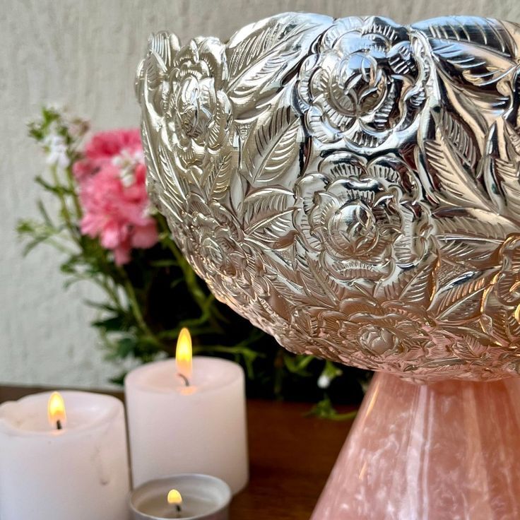 Brass Fruit Bowl - Color: Silver (Bowl)