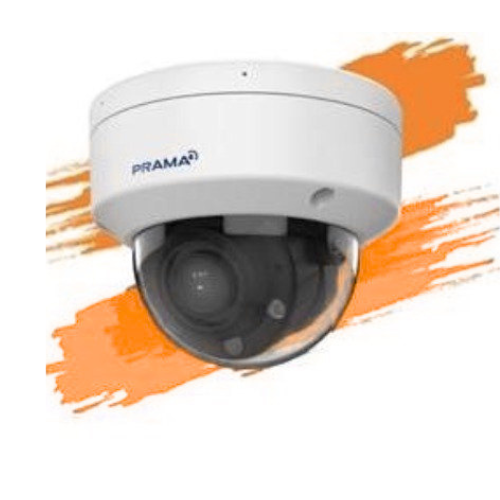 PRAMA 4MP Dual Light Motorized Varifocal Dome IP Camera
