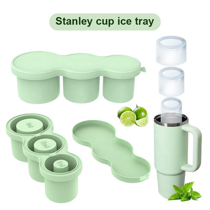 Shape Stanley Cup Ice Mold Cube Tray
