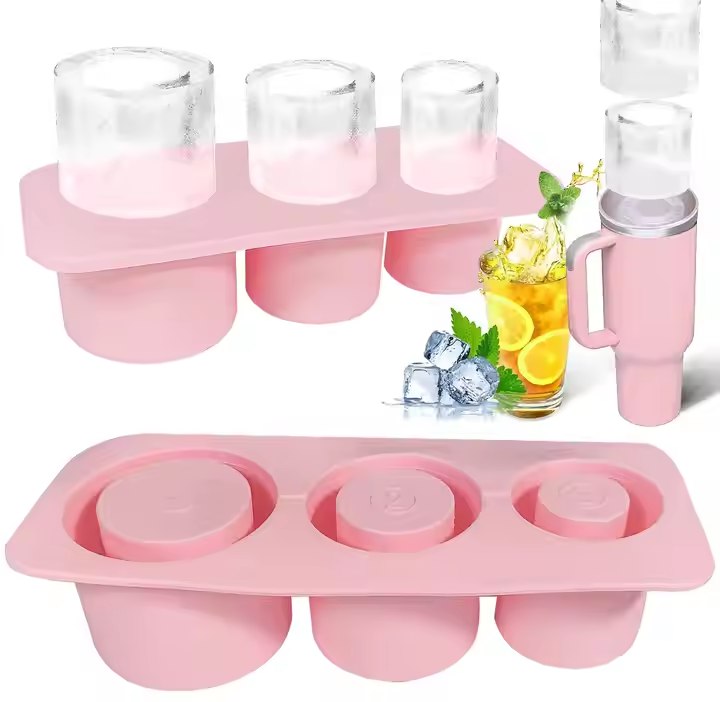 Shape Stanley Cup Ice Mold Cube Tray