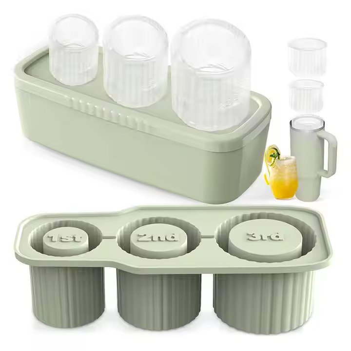 Shape Stanley Cup Ice Mold Cube Tray