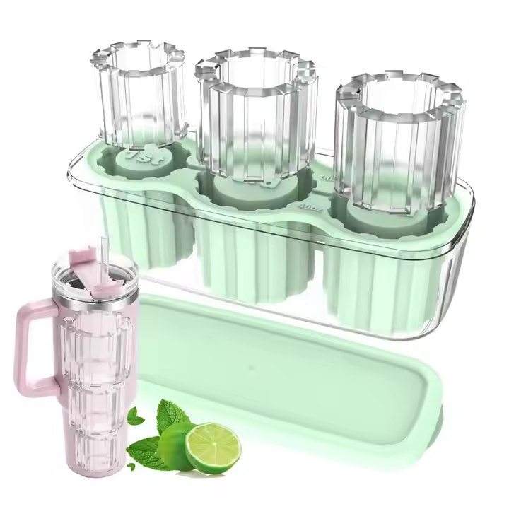 Shape Stanley Cup Ice Mold Cube Tray