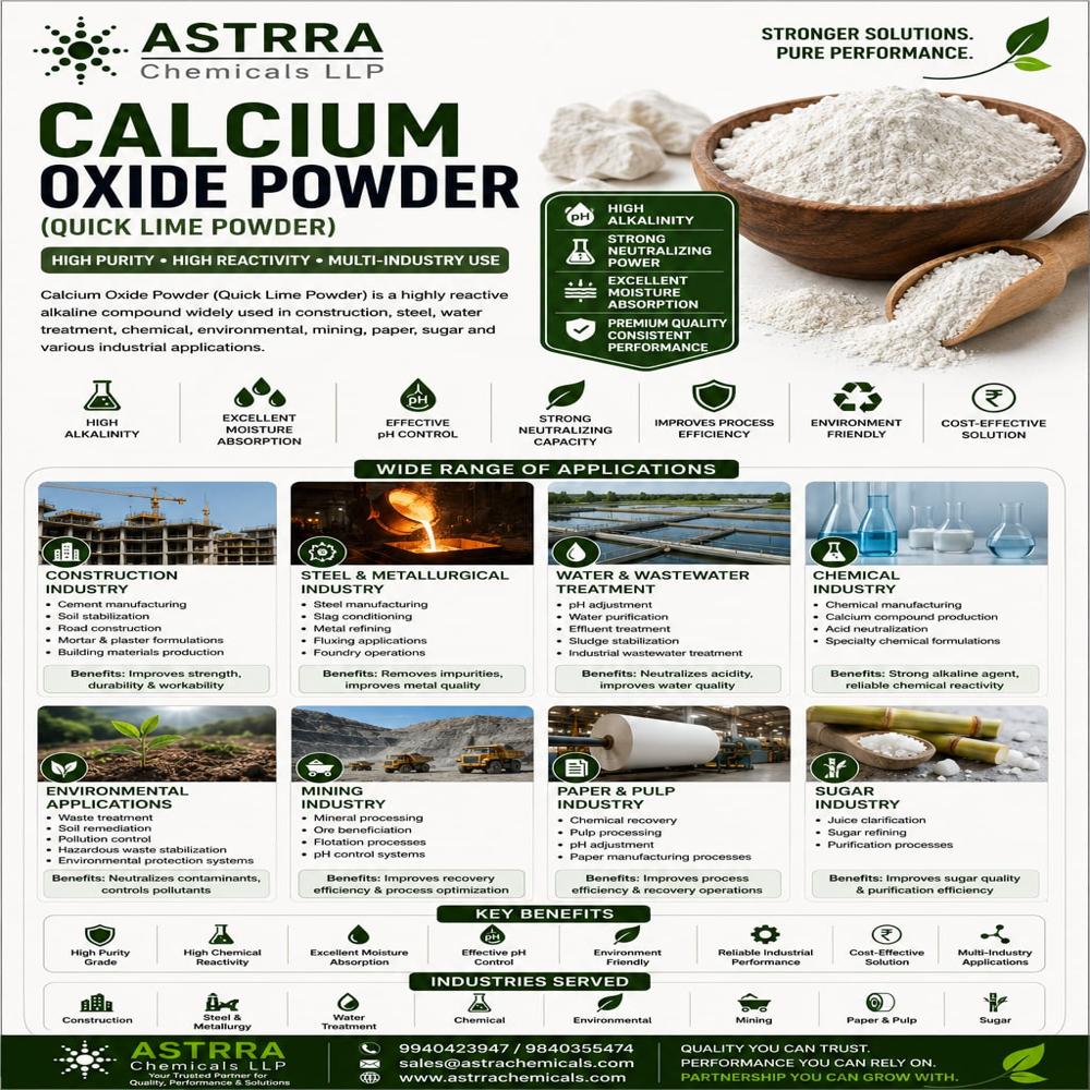 CALCIUM OXIDE POWDER