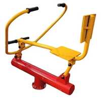 60 Kg Cross Walker Outdoor Gym Equipment - Powder-coated Mild Steel 1200x600x1200 Mm, Multi-color | Senior Friendly, Silent Operation, Corrosion Resistant