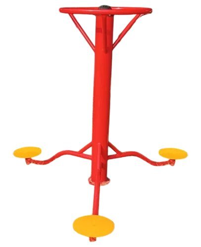 55 Kg Red Triple Twister Outdoor Gym Equipment