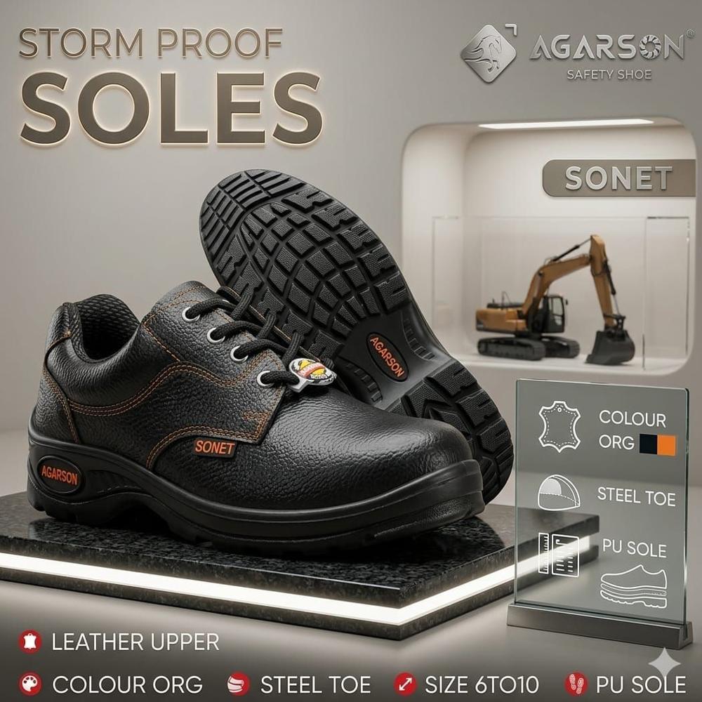 Agarson Make Sonet Safety Shoe