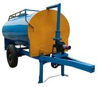 Mild Steel Two Wheel Water Tanker