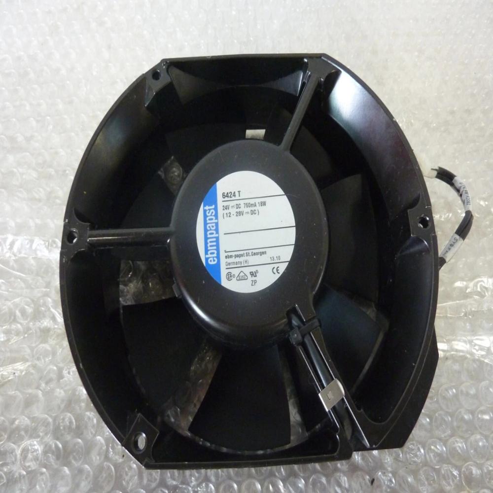 EBMPAPST 6424 T 24V DC 18W 17251mm Ball Bearing Industrial Axial Cooling Fan