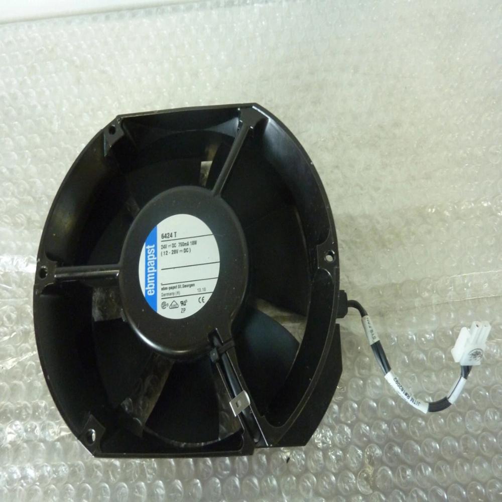 EBMPAPST 6424 T 24V DC 18W 17251mm Ball Bearing Industrial Axial Cooling Fan