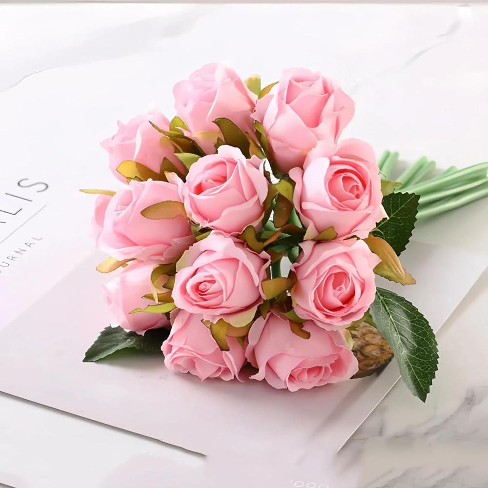 Twelve Fower Bunch With Pot