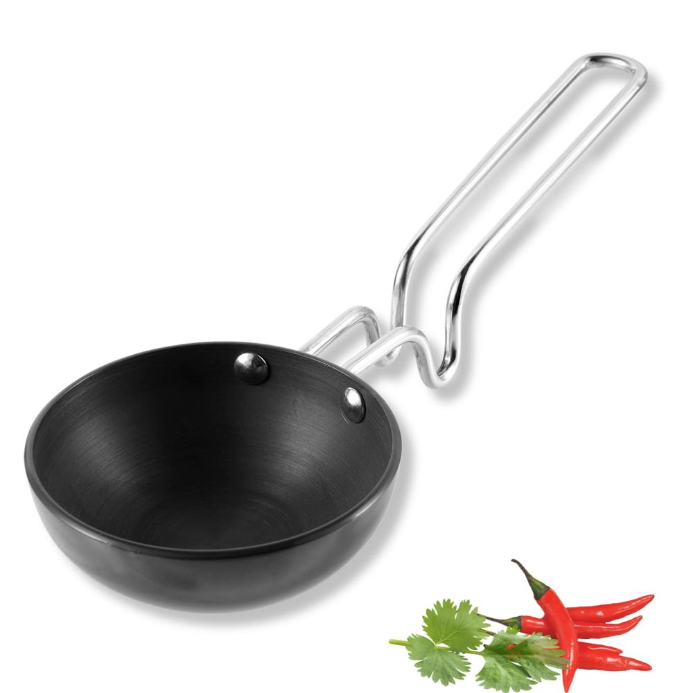 Vinod Black Pearl Hard Anodised Tadka Pan - Jumbo
