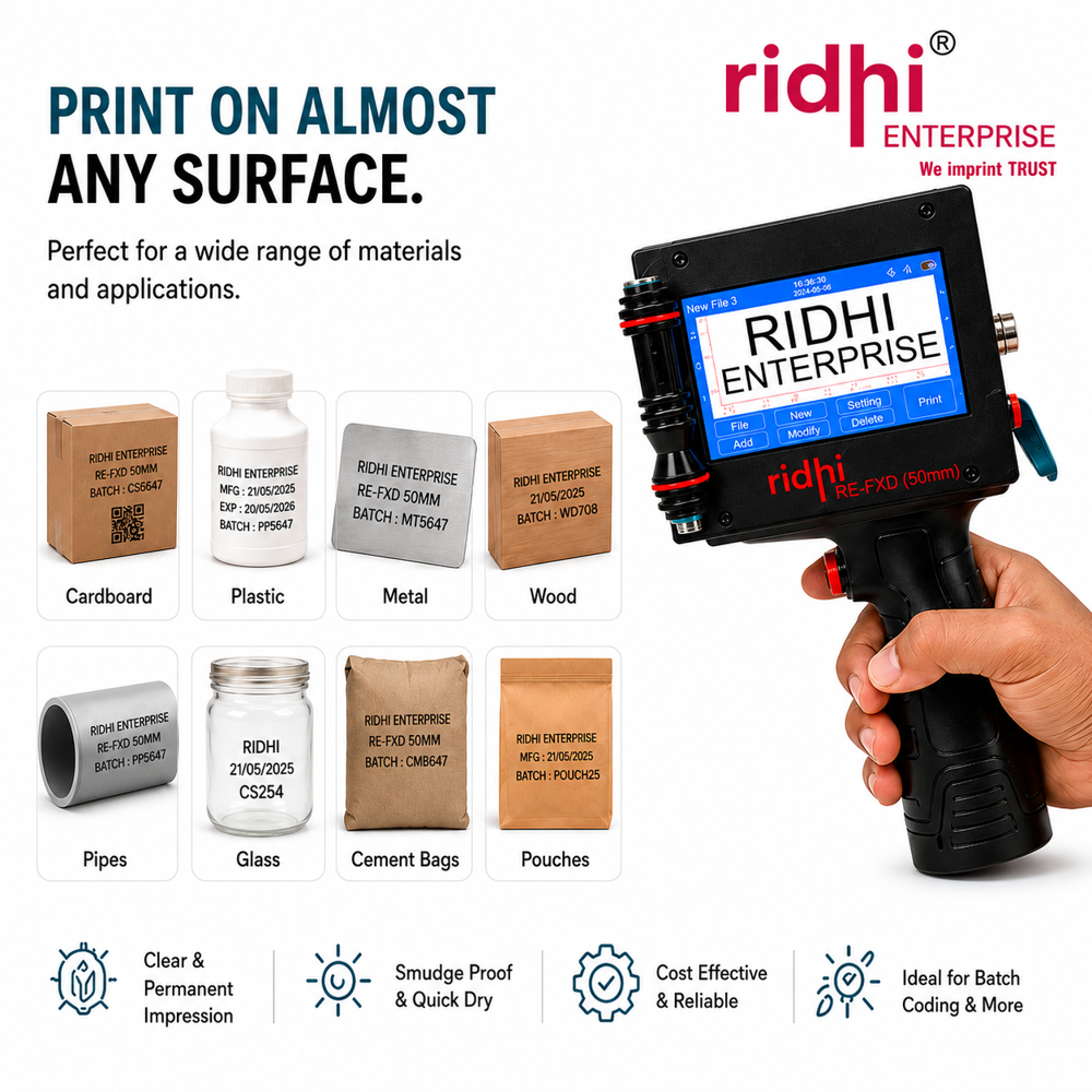 RE-FXD-50MM Batch Coding Machine