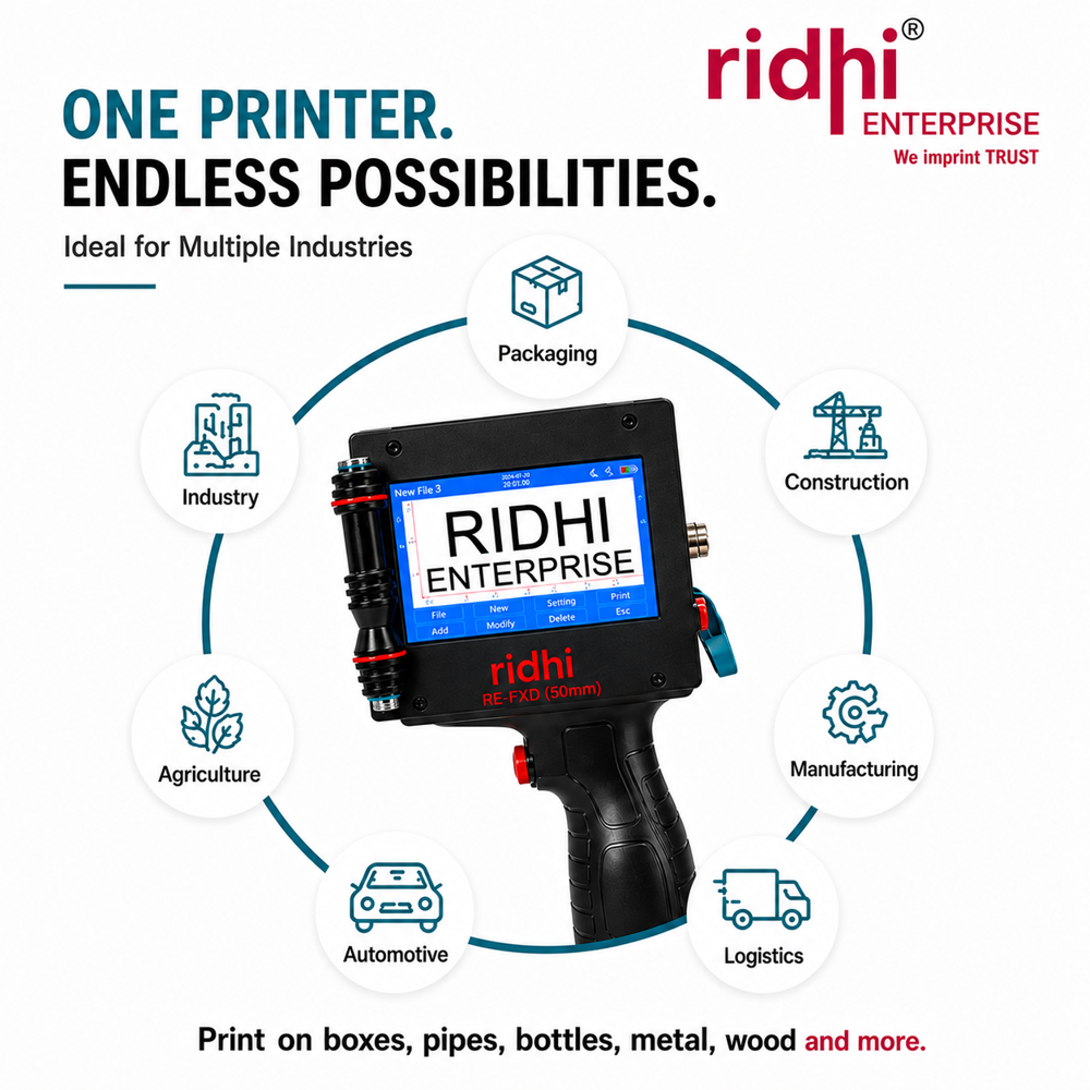 RE-FXD-50MM Batch Coding Machine
