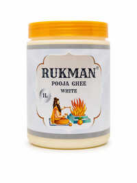 1 Ltr Rukman White Pooja Ghee