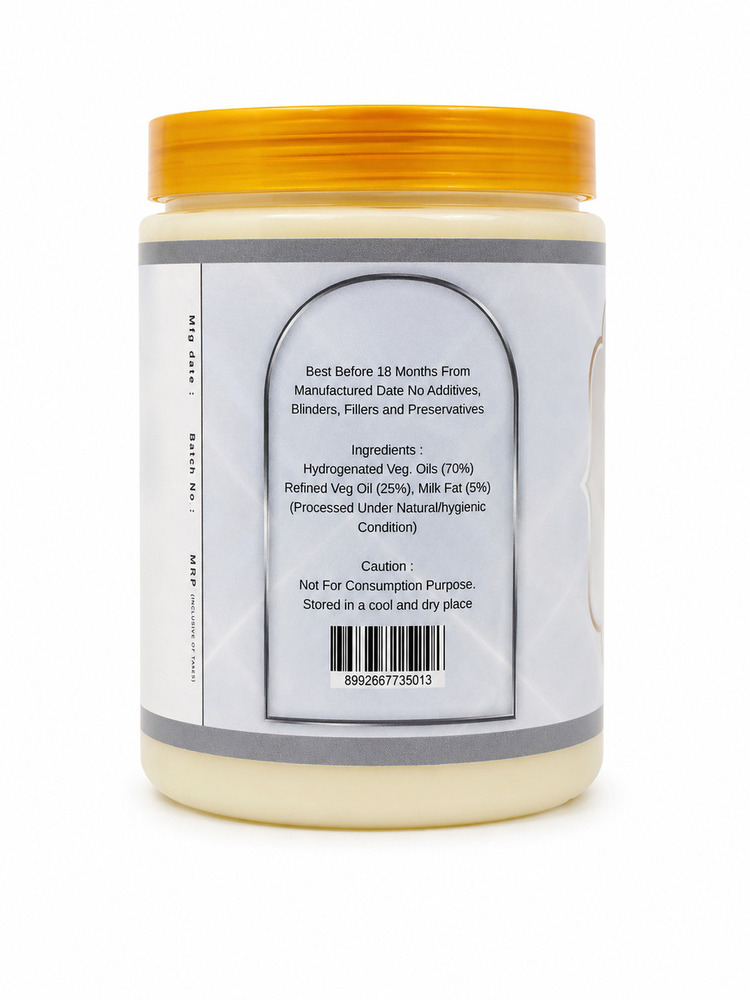 1 Ltr Rukman White Pooja Ghee