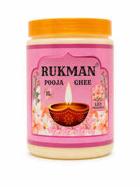 1 Ltr Rukman Lily Pooja Ghee