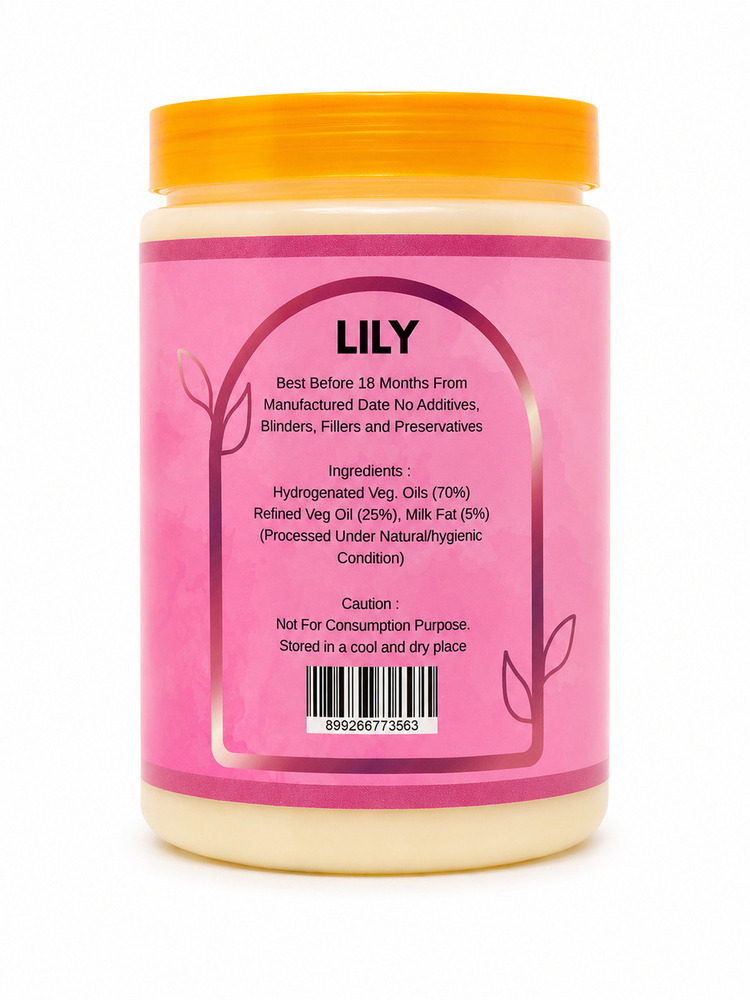 1 Ltr Rukman Lily Pooja Ghee