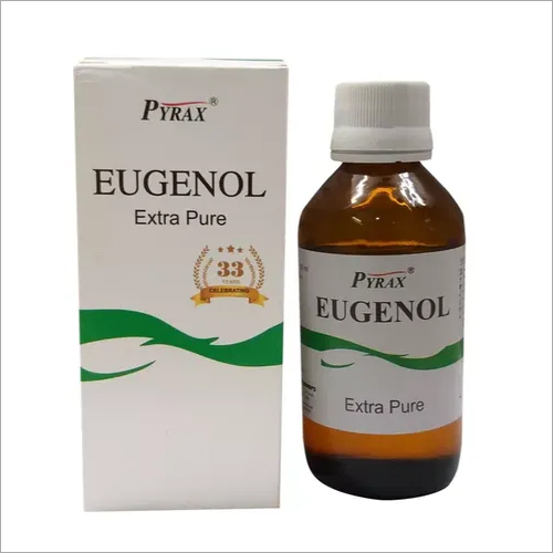 Eugenol Oil - C10h12o2 Molecular Weight 164.096 | Antiseptic, Fragrance Compound, 24 Months Shelf Life