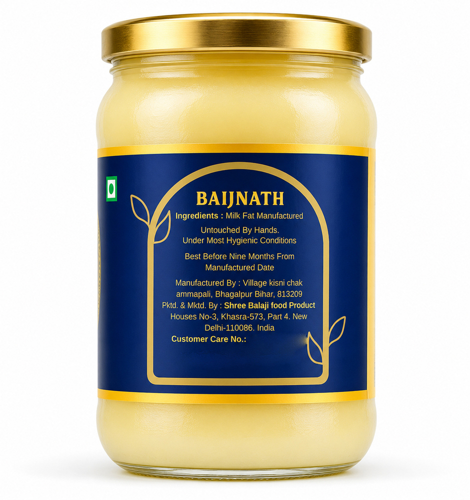 500ml Baijnath Pure Ghee