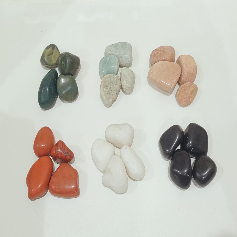 Red Polished Pebble Stone