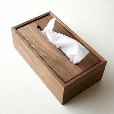Premium Wooden Tissue Holder
