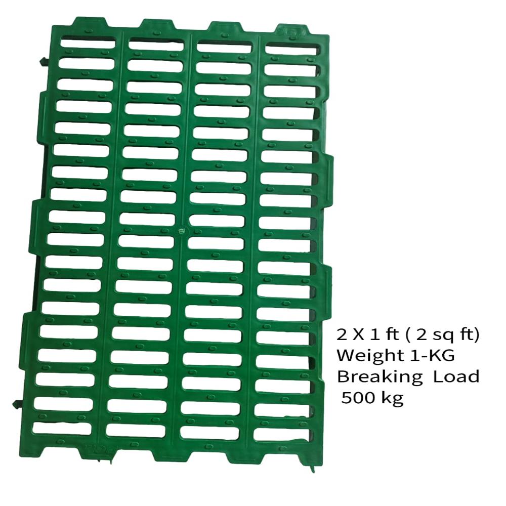 Plastic Slatted Flooring For Goat & Livestock Shed - Ash %: Na