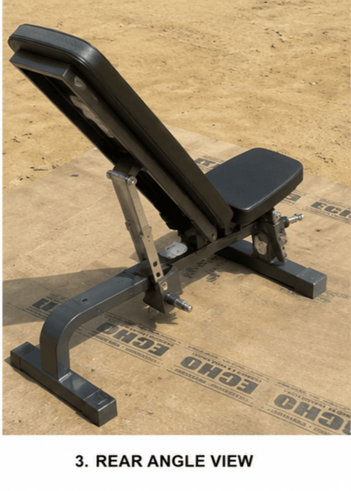 Gym Bench - Dimension (L*w*h): 1400 Mm X 650 Mm X 460 Mm (Approx.)