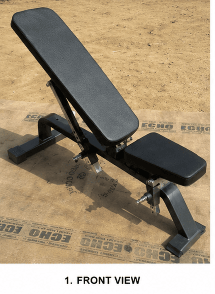 Gym Bench - Dimension (L*w*h): 1400 Mm X 650 Mm X 460 Mm (Approx.)