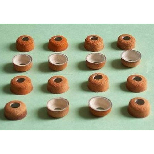 Spray Painting Leather V Seal - V-shaped, Tanned Color | Industrial Water Jet & Spray Painting Application