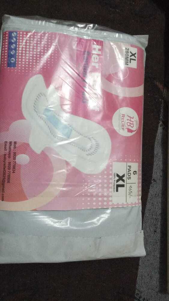 Her Relief Ultra Gel xl Size Sanitary Pads