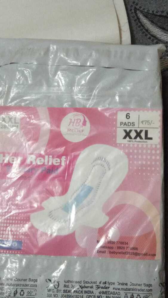 Her Relief Ultra Gel xxl size Sanitary Pads