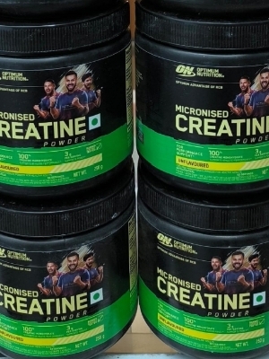 Creatine Powder - Micronized Creatine Monohydrate, Unflavoured White Powder | Instant Mixability, >99% Purity, Muscle Recovery Support