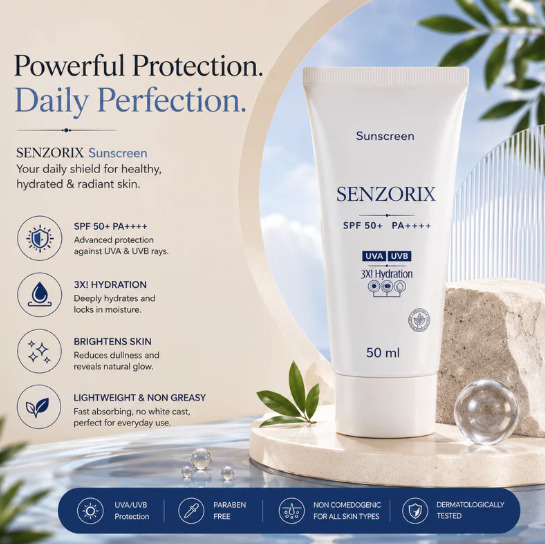 100 ml Hybrid Sunscreen SPF 50 PA++++ with 11 Active Ingredients