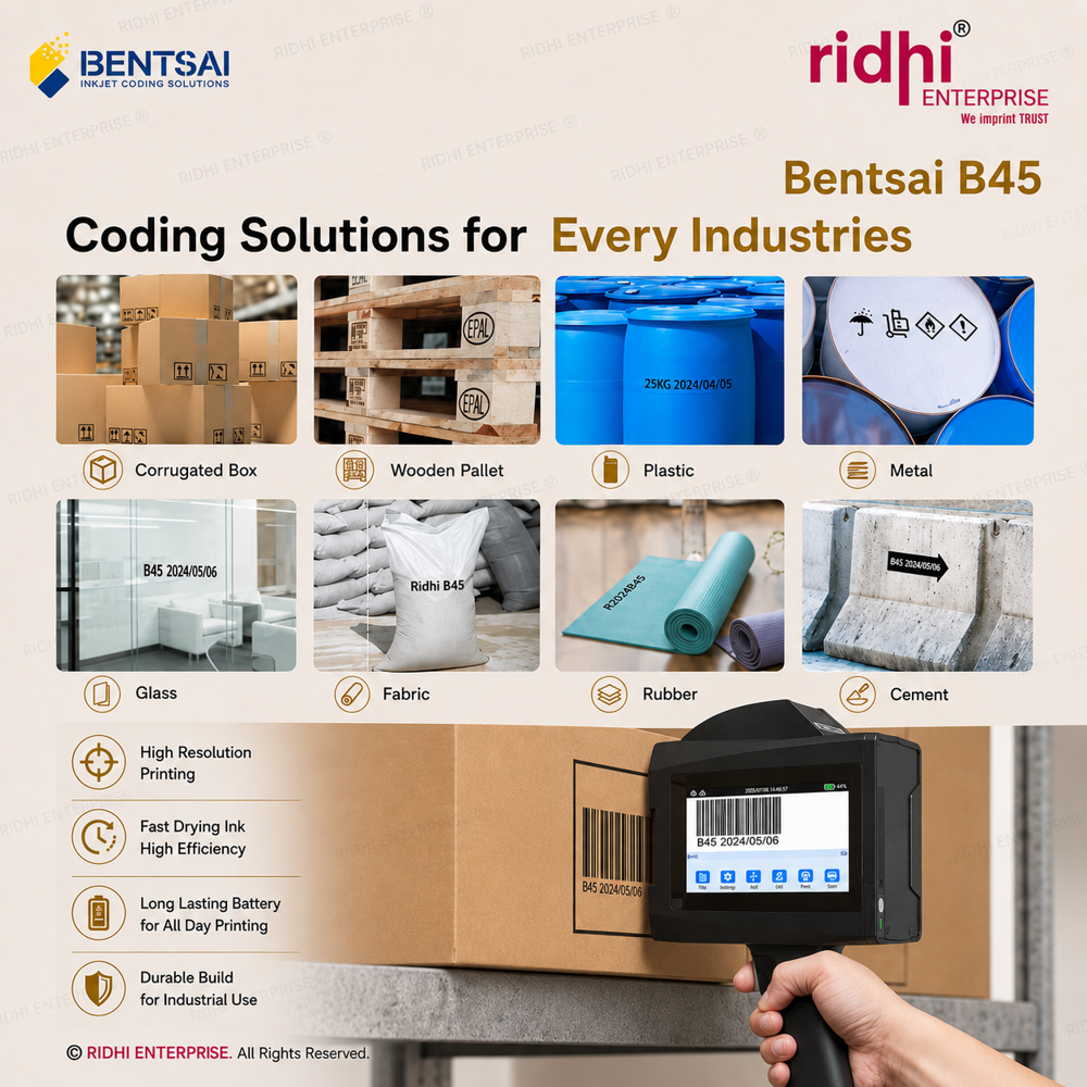 Bentsai B45 Batch Coding Machine - Automatic Grade: Automatic