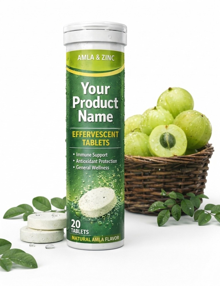 Amla And Zinc Effervescent Tablets